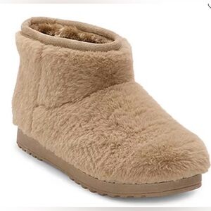 Cozy Arizona Jean Co Womens Slater Flat Heel Winter Boots Faux Fur